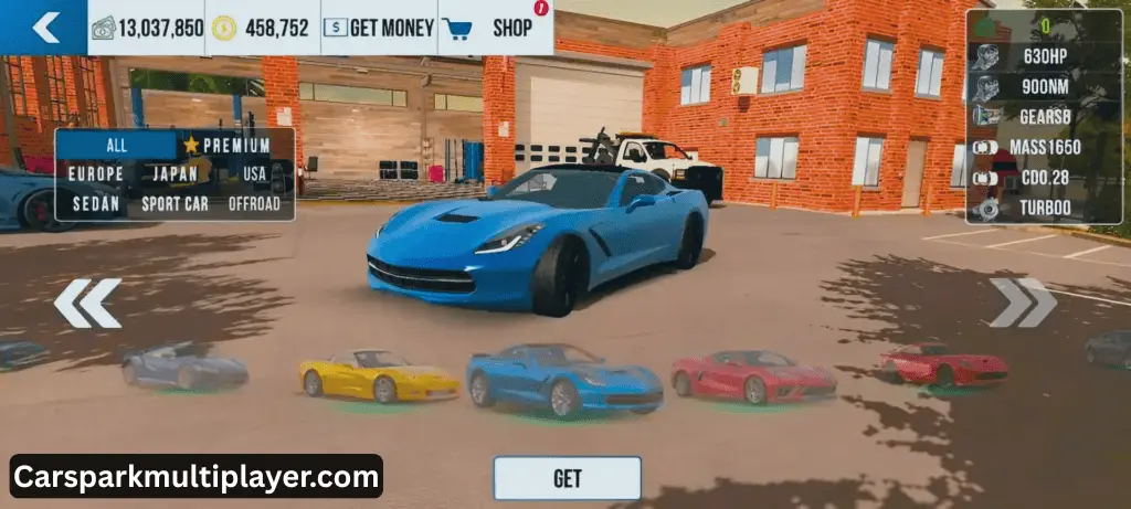 Top 10 Fastest Cars in Car Parking Multiplayer – Updated 2025 9 Chevrolet Corvette C7 in car parking multiplayer