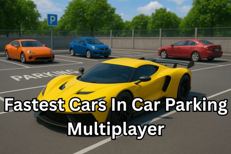 Top 10 Fastest Cars in Car Parking Multiplayer – Updated 2025 3 Fastest Cars In Car Parking Multiplayer