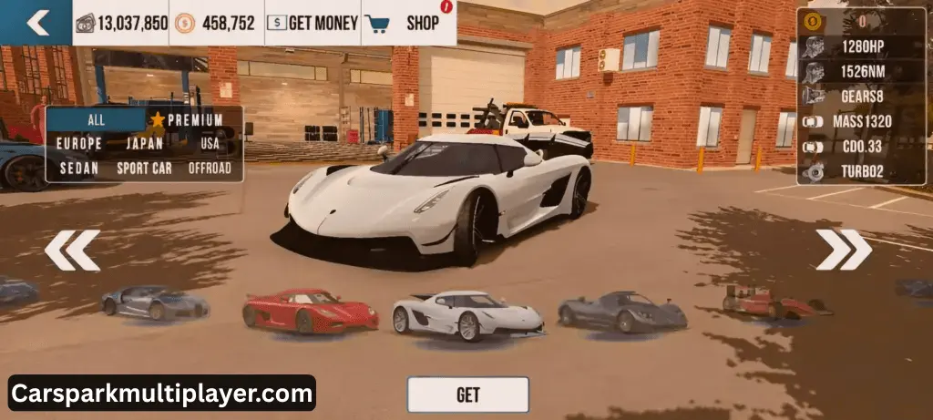 Top 10 Fastest Cars in Car Parking Multiplayer – Updated 2025 2 Koenigsegg Jesko in car parking multiplayer