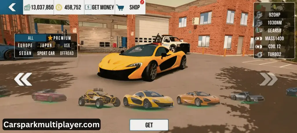 Top 10 Fastest Cars in Car Parking Multiplayer – Updated 2025 5 McLaren P1 in car parking multiplayer